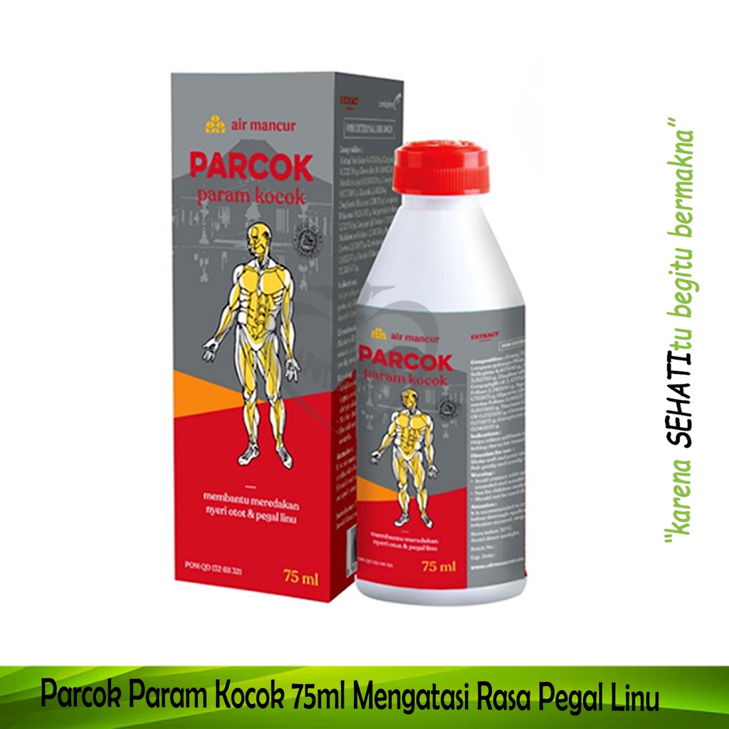 Param Kocok Sendi Air Mancur Minyak Gosok Parcok