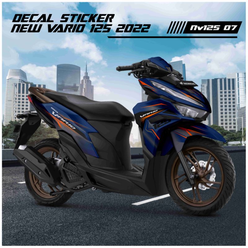 DECAL HONDA NEW VARIO 125 2023 GAMBAR 7 VARIO NEW 125