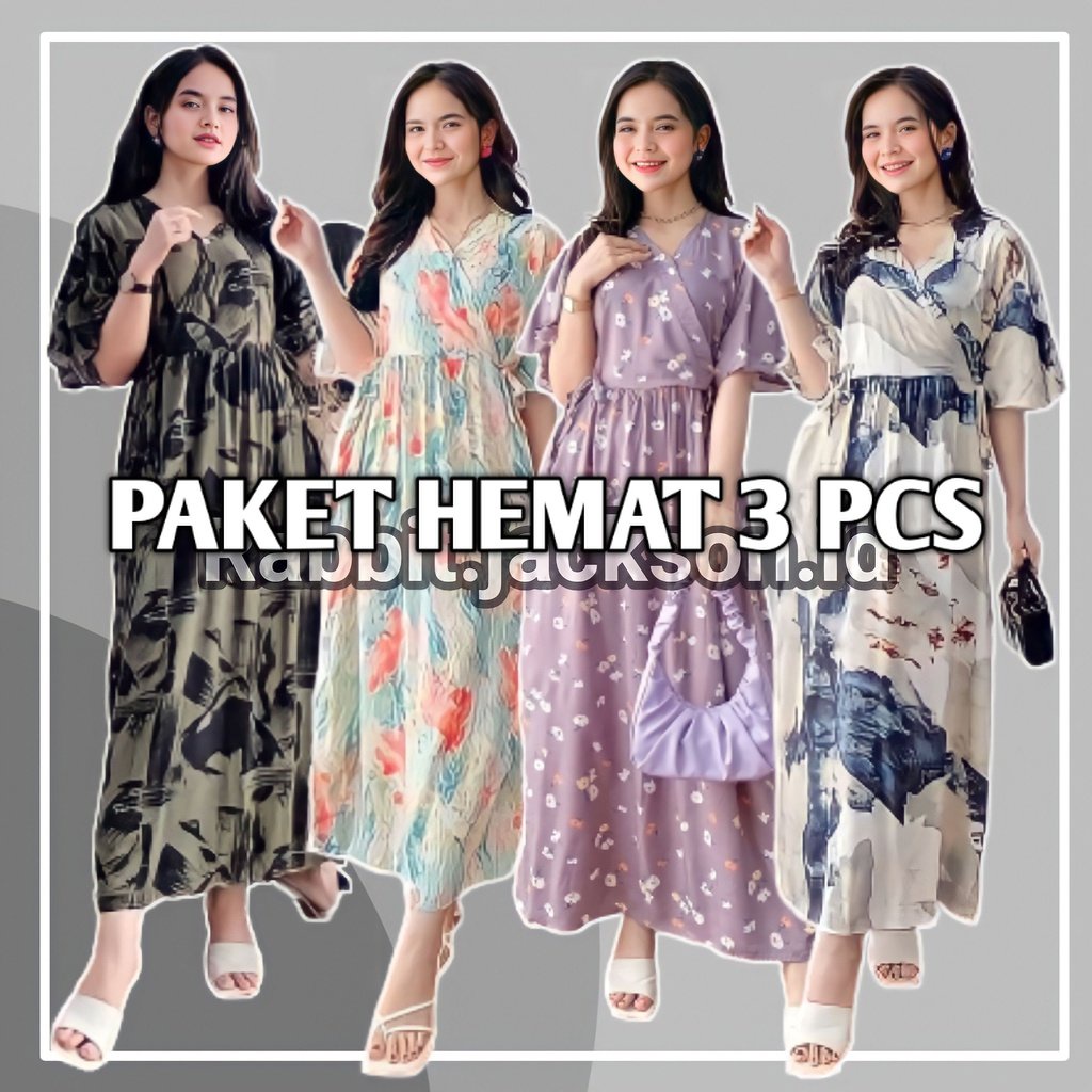 3 PCS PAKET HEMAT DASTER KIMONO BUSUI