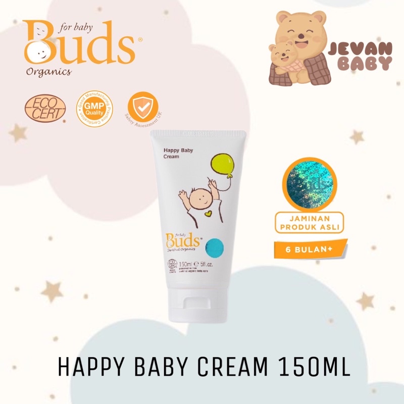 Buds Happy Baby Cream 150ml ORIGINAL