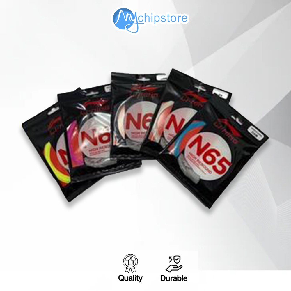 Senar Raket Badminton Berkualitas Original LINING STRING N65