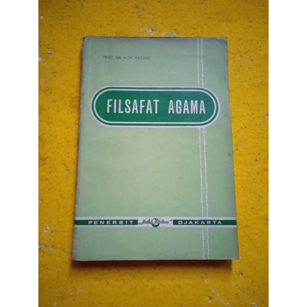 [Bulan Bintang] Buku Agama : Filsafat AgamaProf. Dr. H. M. Rasjidi - Original