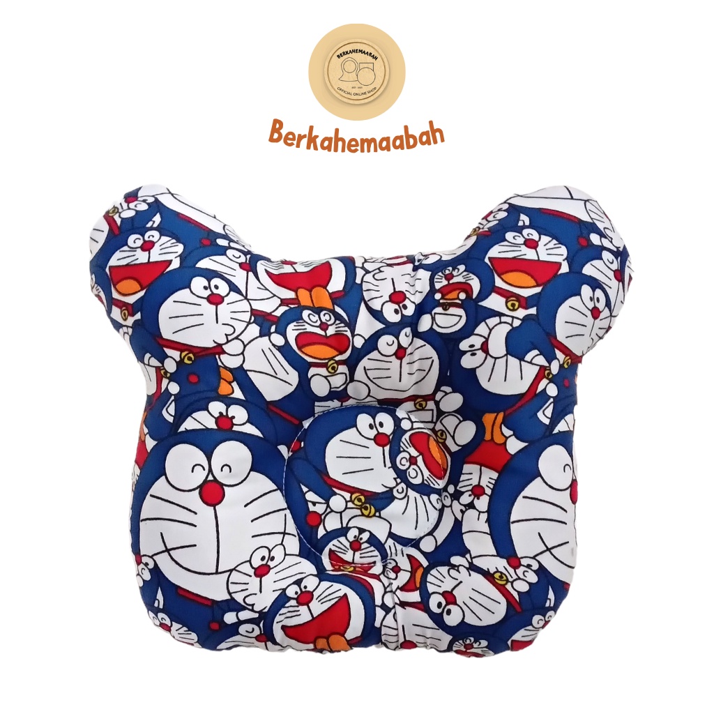(DORAEMON) Bantal Bayi Anti Peyang Mickey Series | Bantal Bayi | Flat Head Prevention Pillow | Bantal Mickey Series