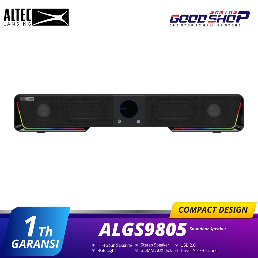 Altec Lansing Soundbar ALGS9805 Speaker