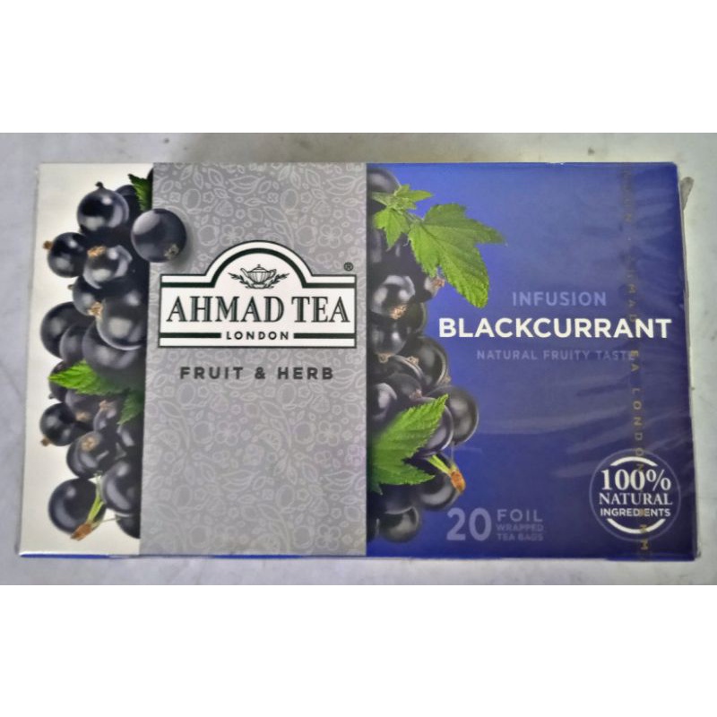 

Ahmad Tea Blackcurrant 20 foil