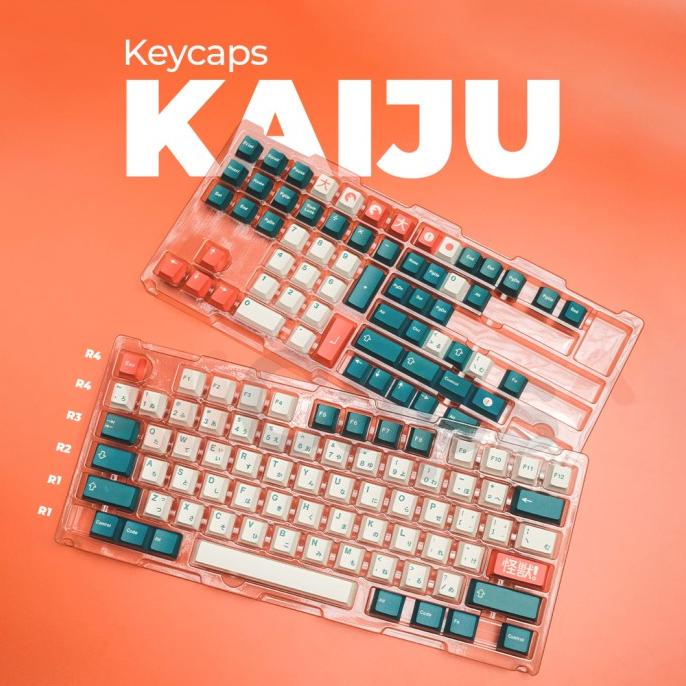 KAIJU PBT Dye Sub Keycaps