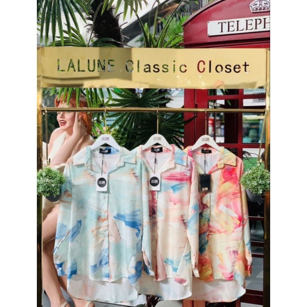 Kemeja Import Lalune | Atasan Wanita Import Bangkok Motif Kekinian