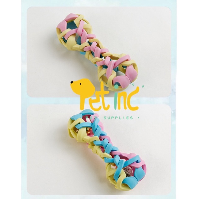 Lightning and ringing junko pastel rubber chewing bone