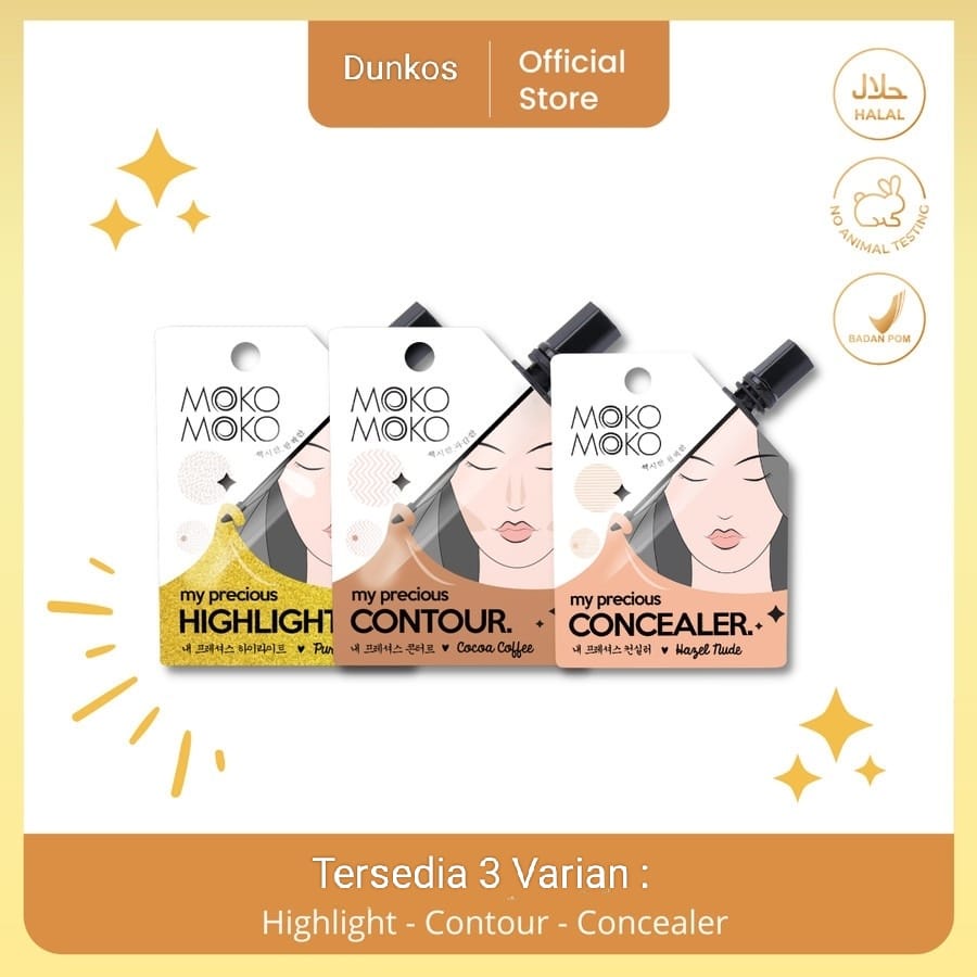 MOKO MOKO My Precious Highlight | Contour | Concealer Best Seller