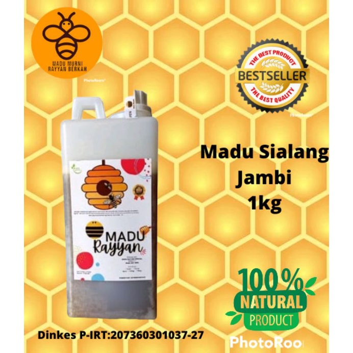 

Madu Asli Murni Sialang Jambi 1kg madu Nektar Alam