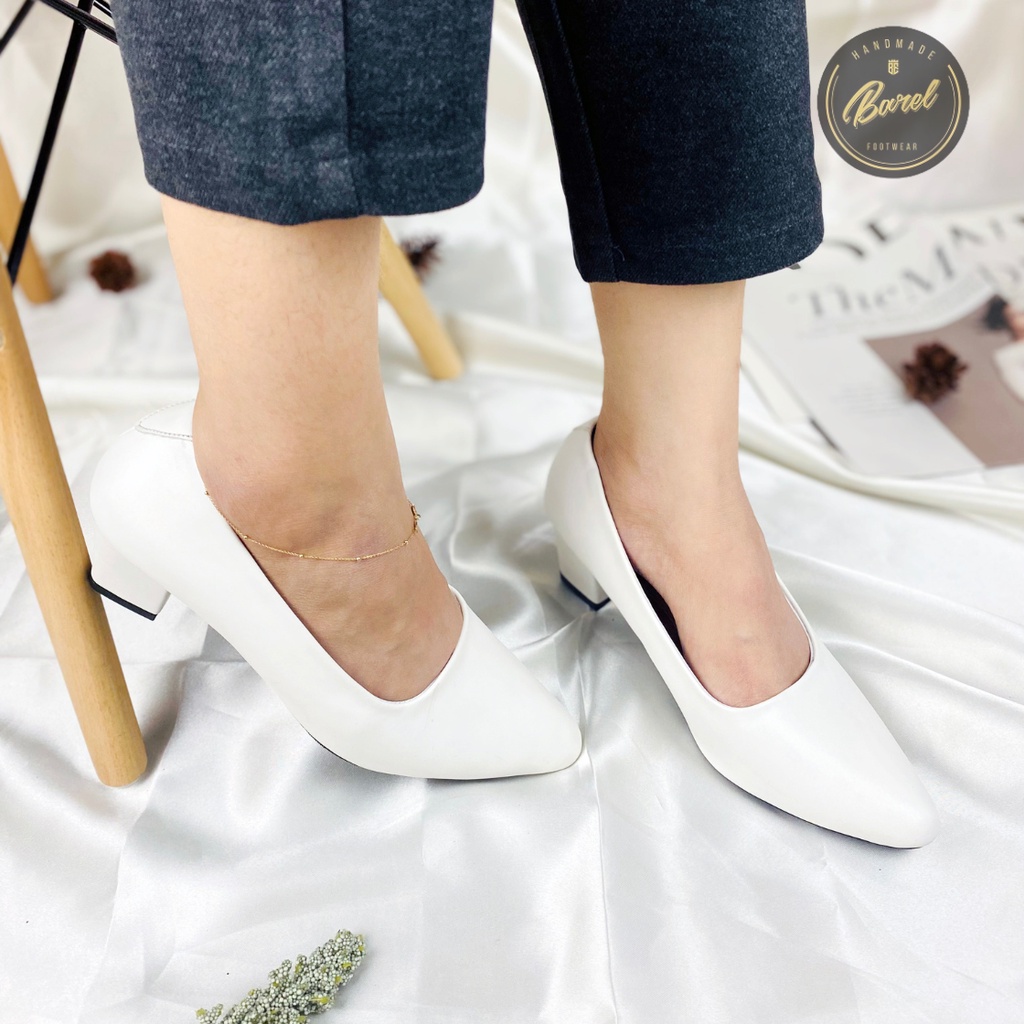 Barel - viola Sepatu Mules sepatu heels Wanita sepatu pesta wanita sepatu kerja wanita Pantofel Sepatu Kantor Heels Wanita