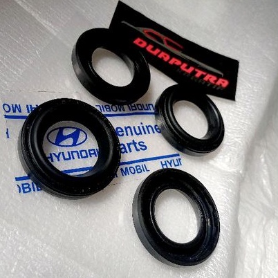 Seal sil busi hyundai matrix tucson kia pride sportage isi 4 pcs