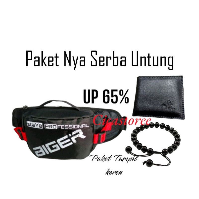 Promo paket hemat Buy 1 Get 4/harga murah produk berkualitas/Tas dan Jam