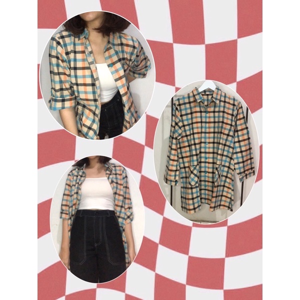 Tartan Shirt / Kemeja Tartan (Preloved)