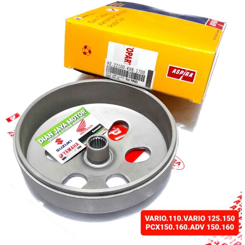 MANGKOK OTOMATIS KOPLING ASPIRA  KVB HONDA VARIO 110 VARIO 125 150 PCX 150 160 ADV 150 160 ORI ASTRA