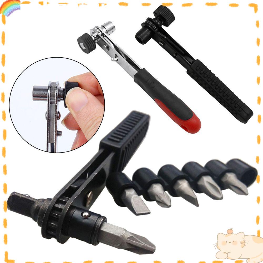 Solighter Ratchet Wrenchs Unfastening Fastening Repair Tool Mata Bor Sekrup Hex Shank Mata Bor Set Tools Untuk Nut Socket