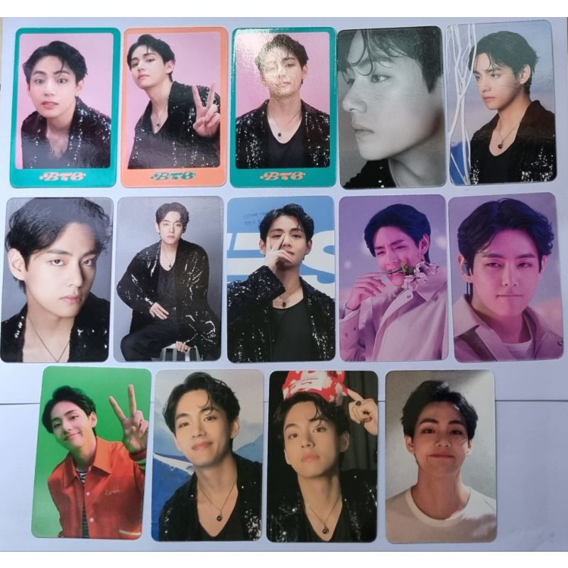 READY STOCK BTS V DICON 102 MINI PHOTOCARD OFFICIAL