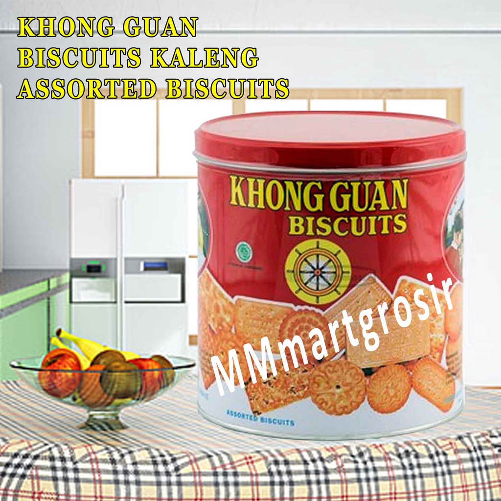 KHONG GUAN BISCUITS KALENG 650g