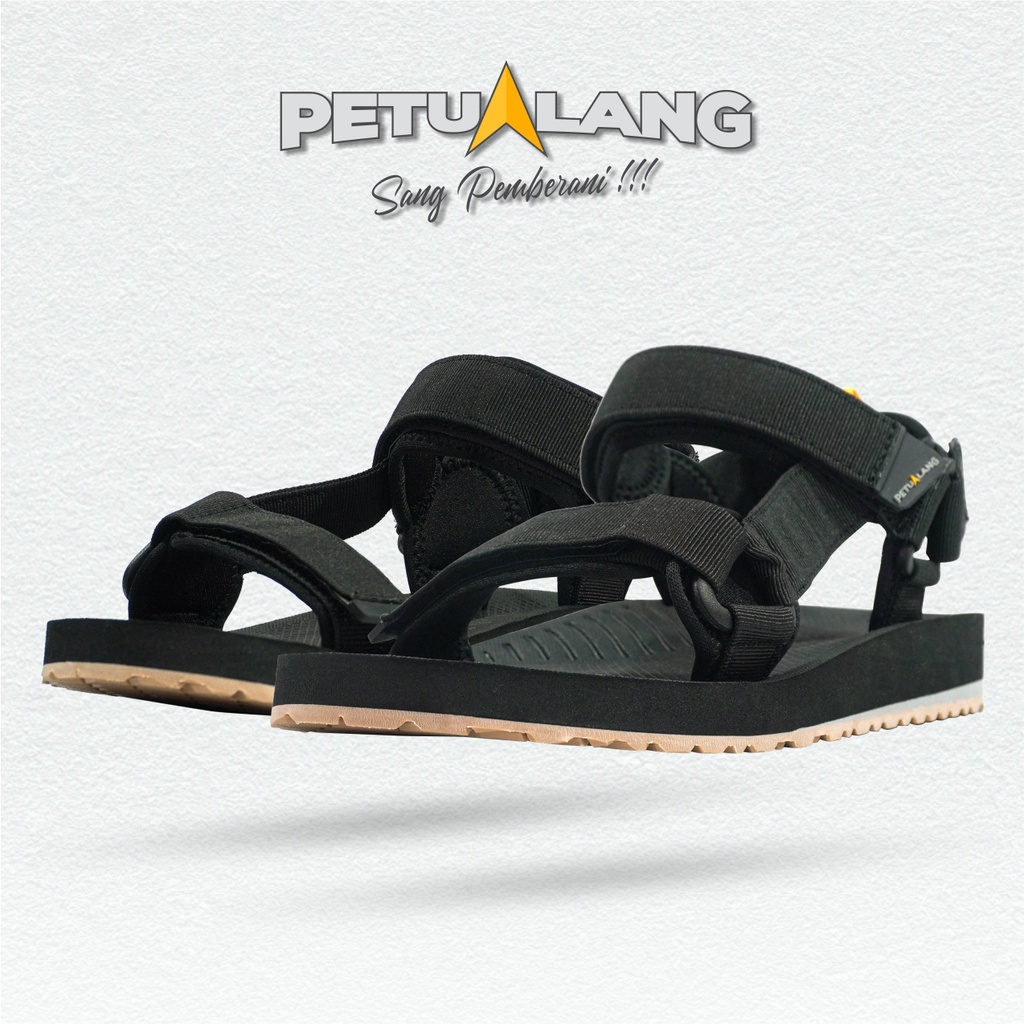 Sandal PETUALANG Bunaken Sendal Model Tali Hiking Gunung Unisex