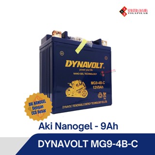 Jual Aki Motor Dynavolt Nano-Gel Mg9-4B-C 9Ah (Motor Thunder 125/250