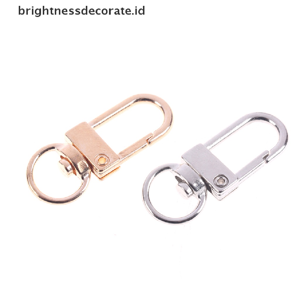 [Birth] 10pcs 13 * 34mm Kait Lobster Clasp Untuk Rantai Kalung &amp; Gelang Membuat Perhiasan DIY [ID]