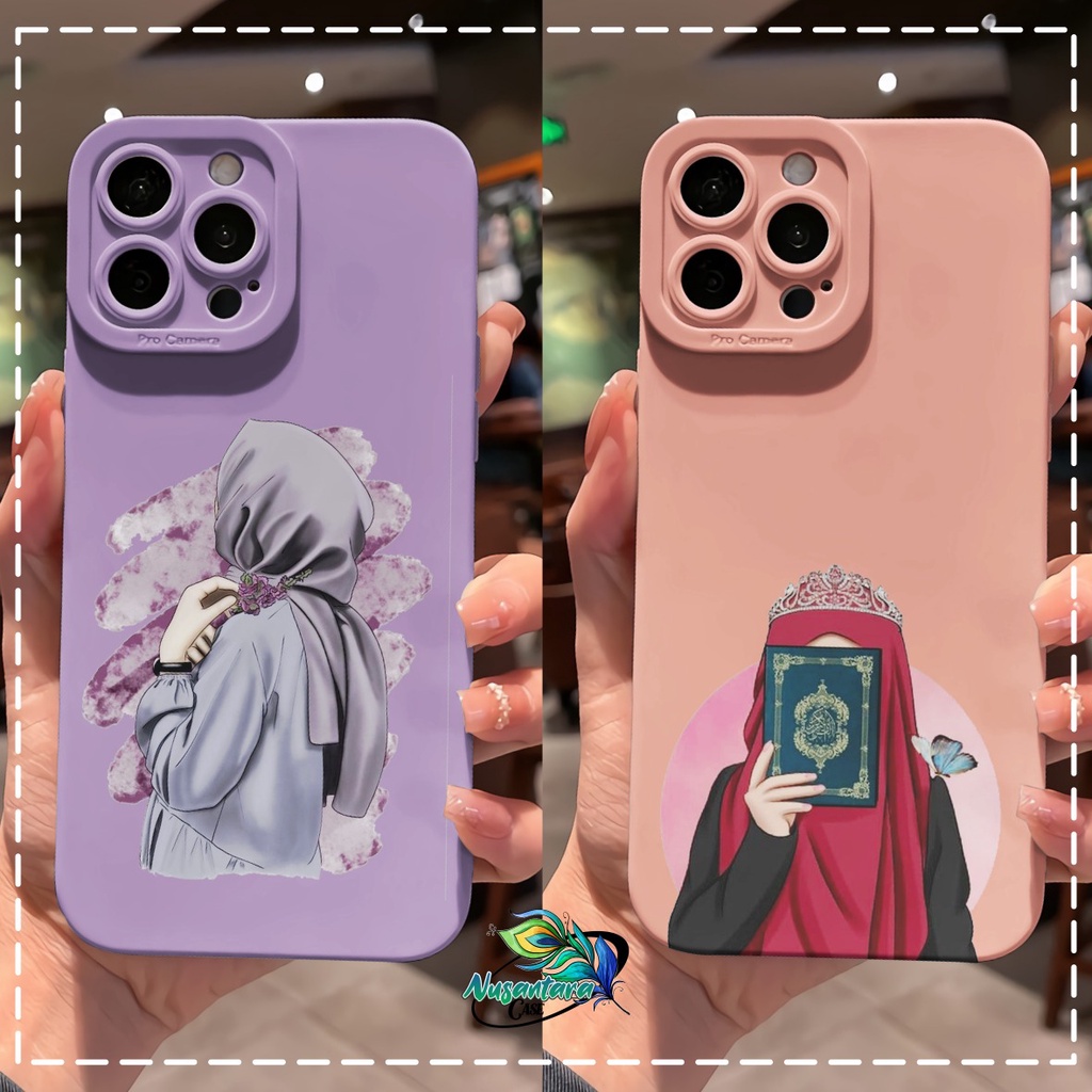 CUSTOM CASE SOFTCASE SILIKON PROCAMERA HIJAB CUSTOM XIAOMI REDMI 6A 8 8A PRO 9 9A 9C 10A NOTE 8 9 10