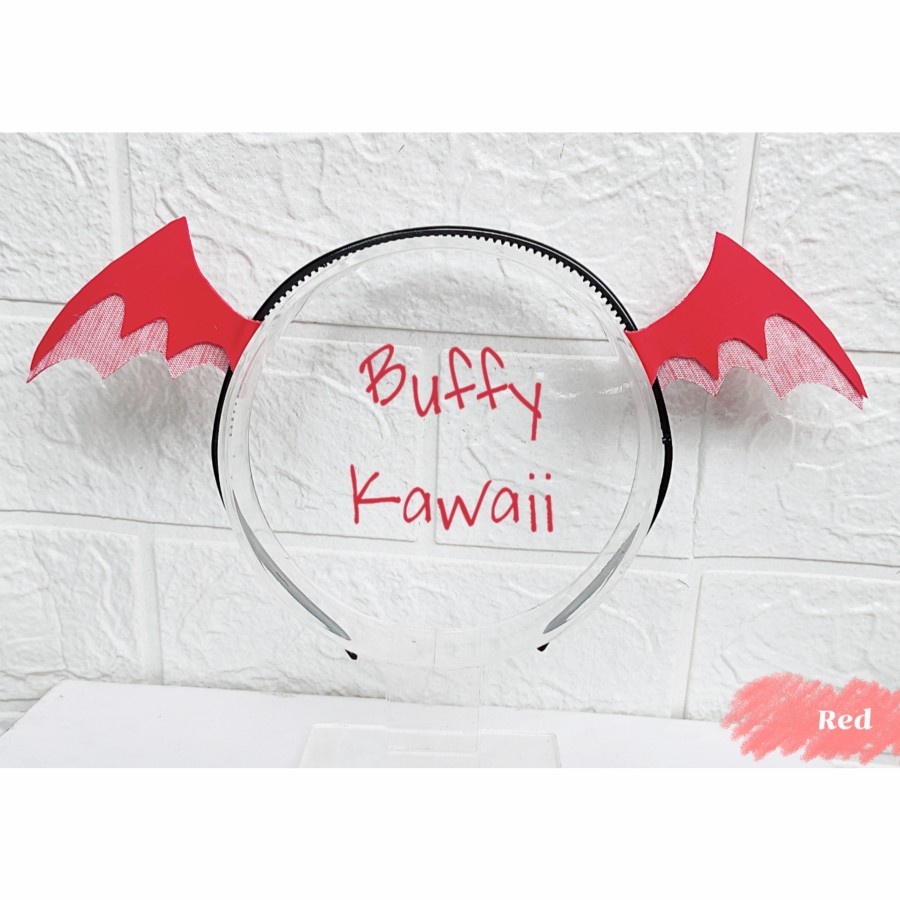 Bando kelelawar Small devilbat cosplay anime game lilita gothic harajuku fashion vtuber  halloween party vampire dark