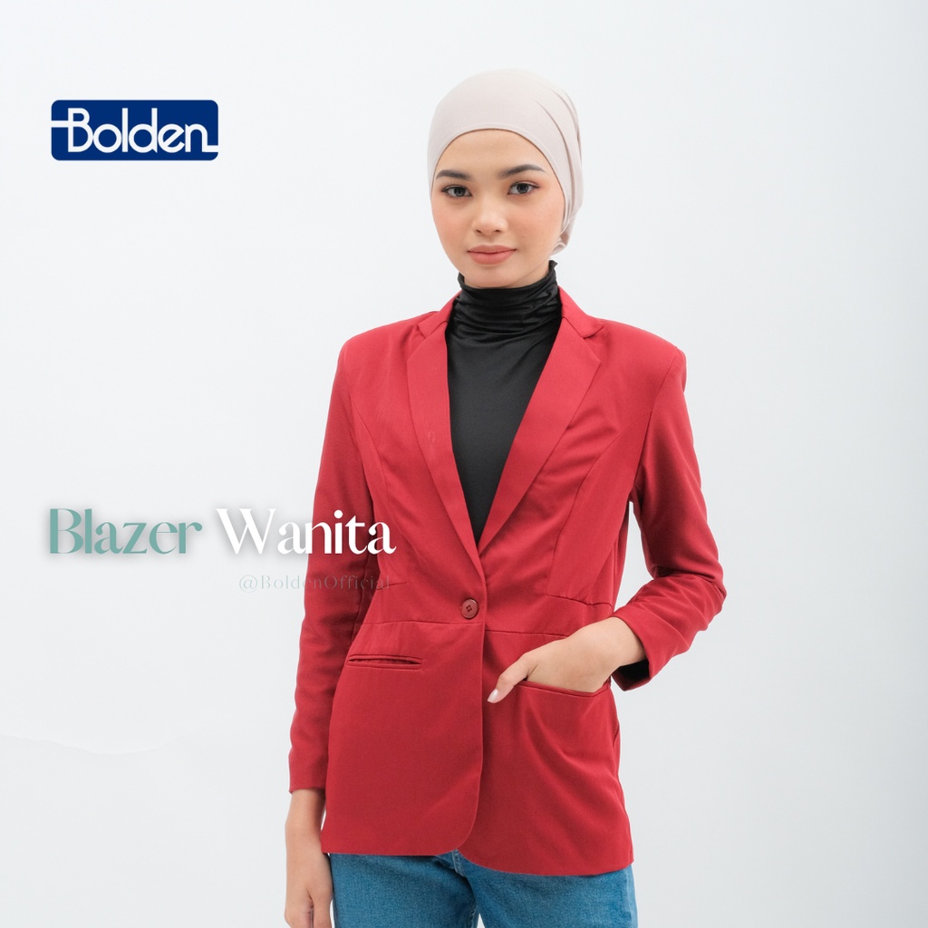 b;azer wanita - blazer wanita kantor - B1 - BLD