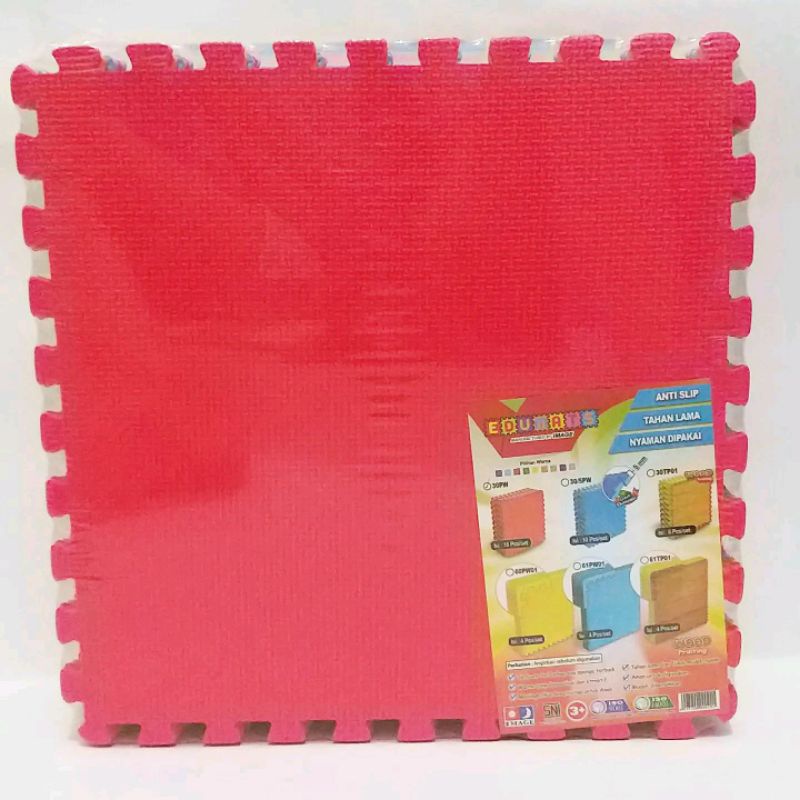 Mainan Karpet Edumats 10pcs Polos