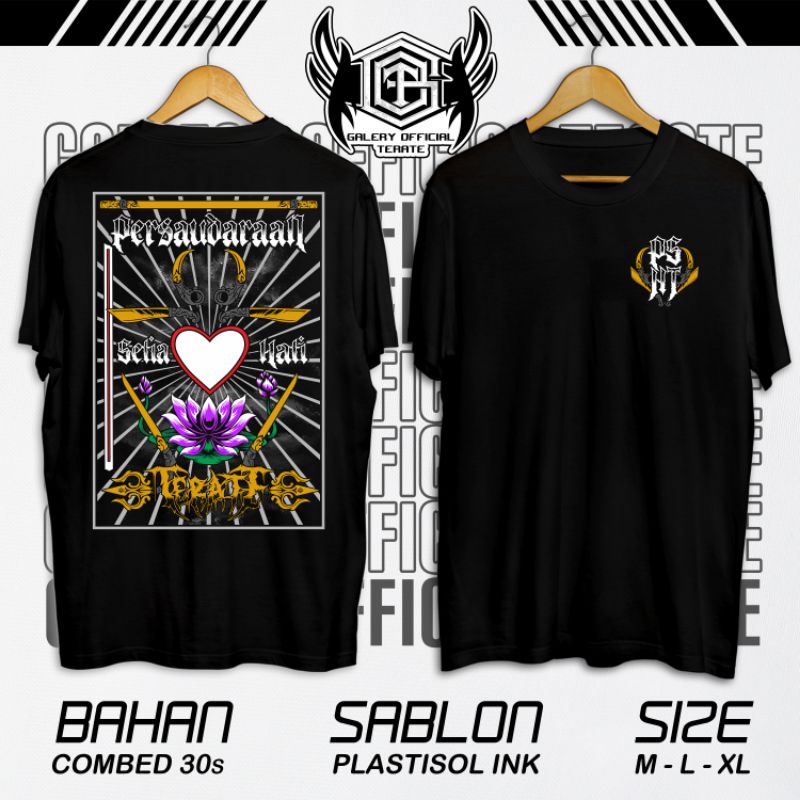 Jual KAOS LAMBANG PSHT KAOS HATI BERSINAR KAOS TERATE KAOS KEKINIAN ...