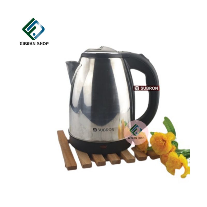 Teko Listrik Electric Kettle Teko Elektrik Pemanas Air SUBRON 450 W Kapasitas 2 Liter 2.3 Liter