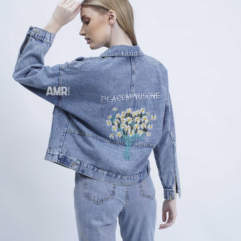 Super Oke Xx4X8 AMR ORIGINAL -  PEACE MINUS BUKET 1552 - JACKET JEANS OVERLOAD  DREAM