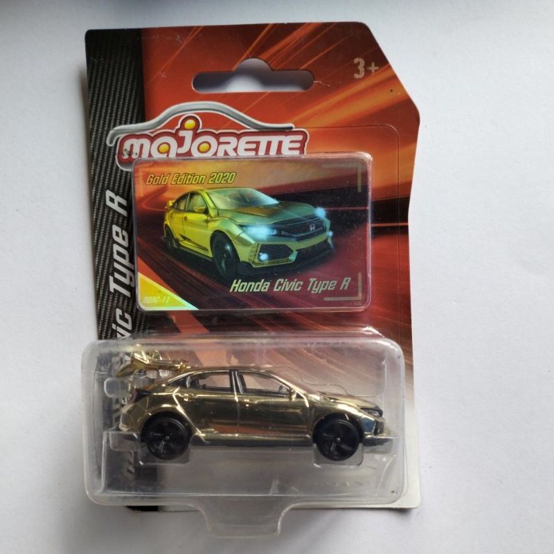 majorette Honda Civic Gold