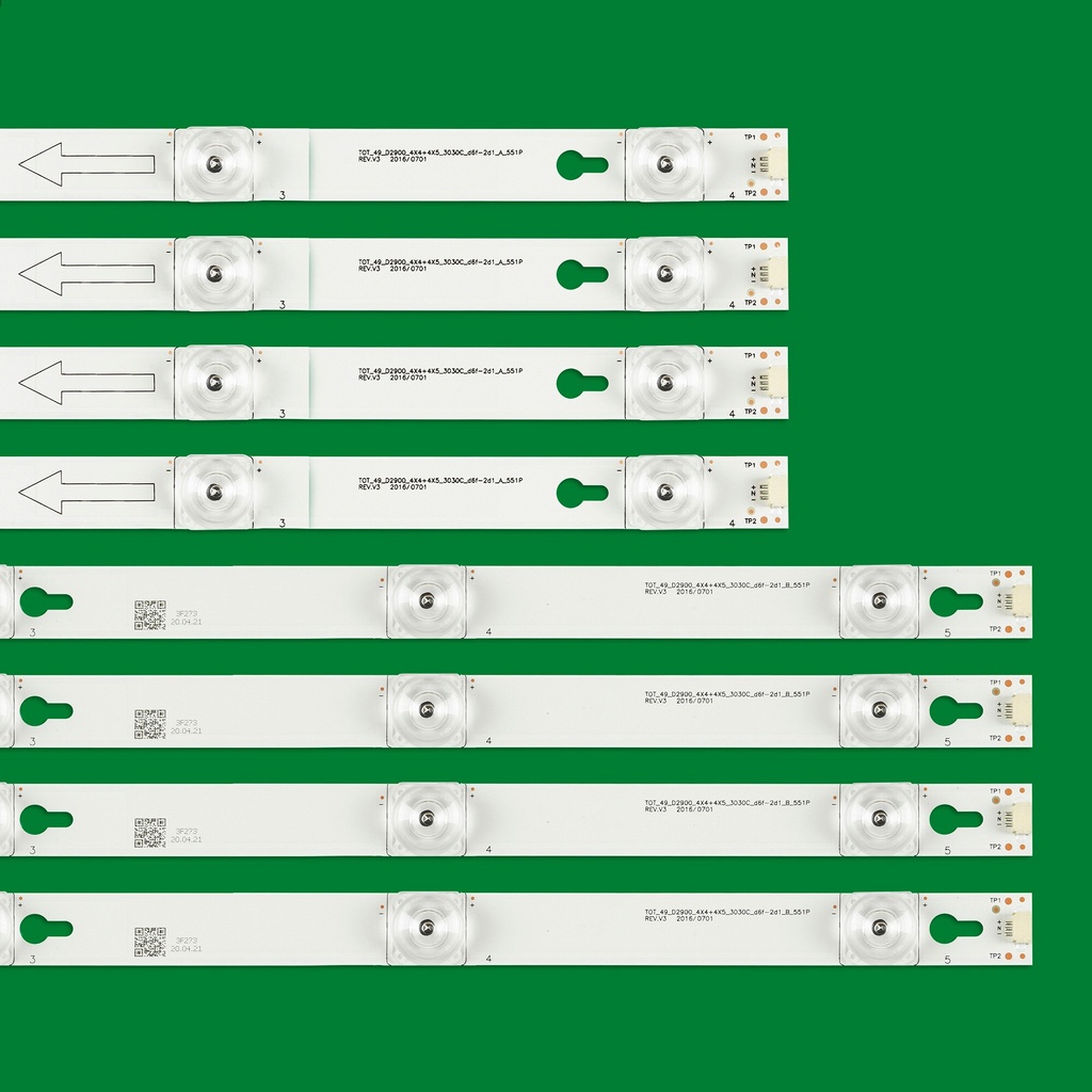 BACKLIGHT TV LED TCL 49 INC 49D2900 L49D2900 L49P3CPFS 49P3CPFS 49A620 49A620U D49A620 D49A620U LAMPU BL LED 9K 6V LED 49D 49A 49C 49INCH 49INC 49IN 9LED 9 KANCING 6VOLT 6V TCL