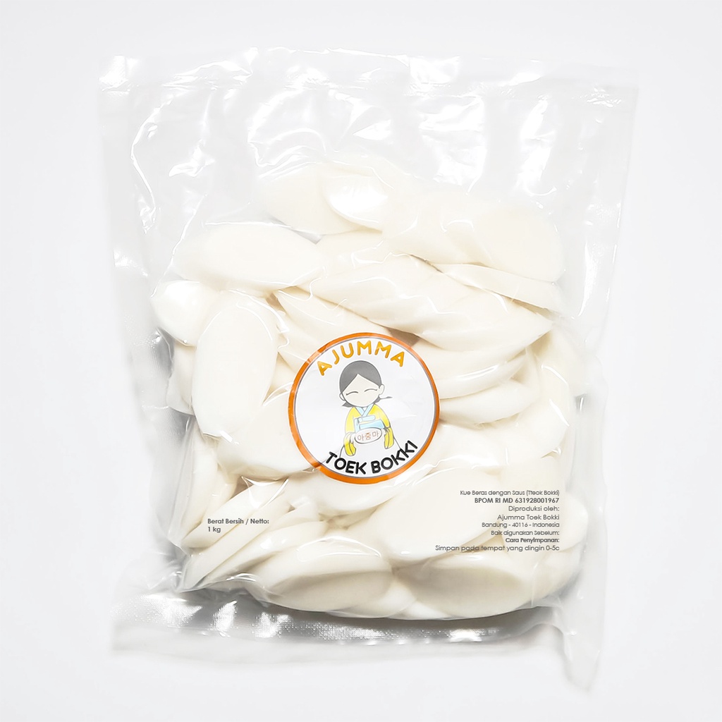 

Ajumma Tteokuk Rice Cake - Topokki Tteokuk 1kg