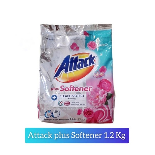 Attack plus softener 1,2kg
