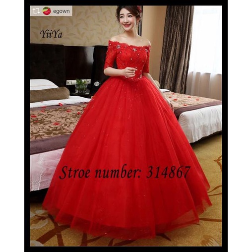 Sewa Gaun Prewedding Wedding Gown Dress