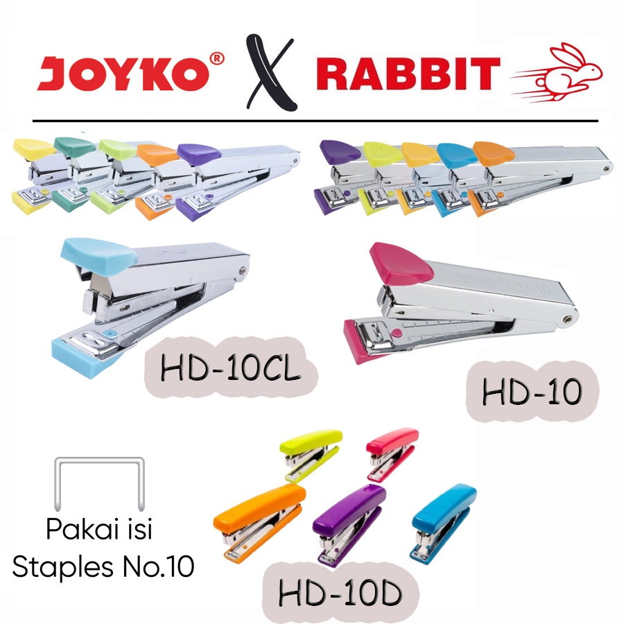 

Stapler Stepler Jepretan Joyko TERLENGKAP HD-10, HD-10CL & HD-10D