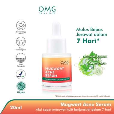 OMG Oh My Glow Mugwort Acne Serum 20ml