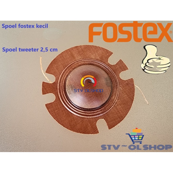 spoel tweeter fostex kecil / spul tweter kecil fostex