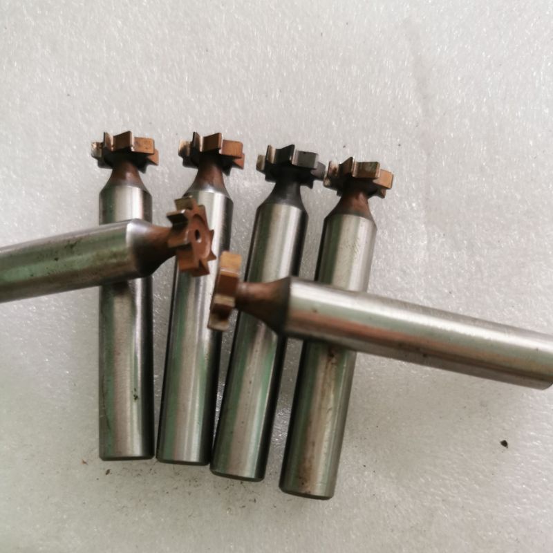 T slot tebal 3mm x 13mm HSS slotting Tslot