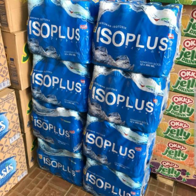 

1 Dus Isi 12 pcs ISO PLUS 350ml Drink Minuman Sehat Dan Segar - POPYNA