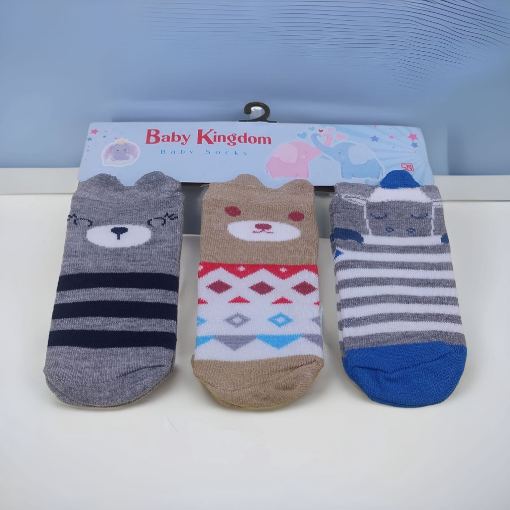 Kaos Kaki Bayi New Born 3D Karakter Pasang Baby SNI