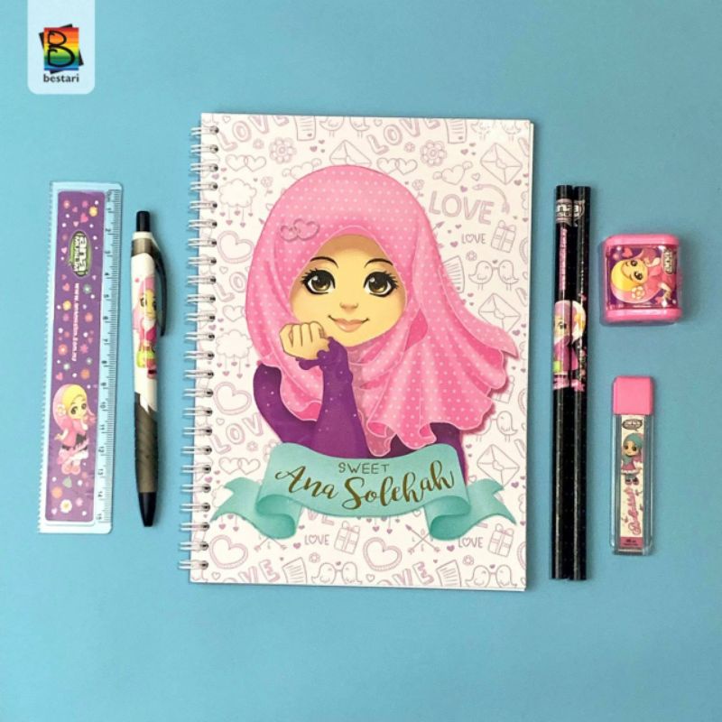 

Paket Alat Tulis Sekolah Anak | Sweet Ana ATK 1 Paket