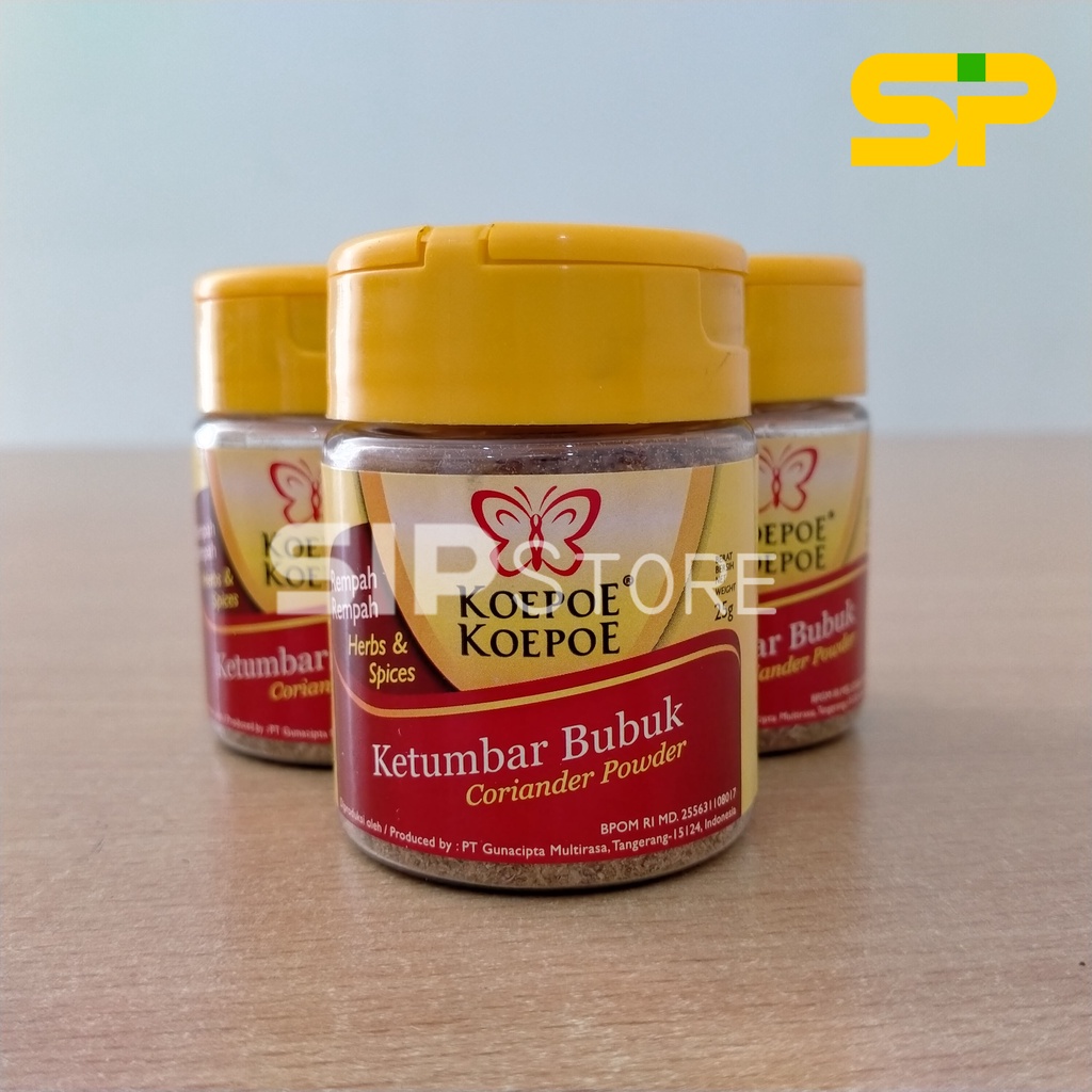 KETUMBAR BUBUK Koepoe Koepoe 25gr / Bubuk Rempah Ketumbar / Coriander Powder