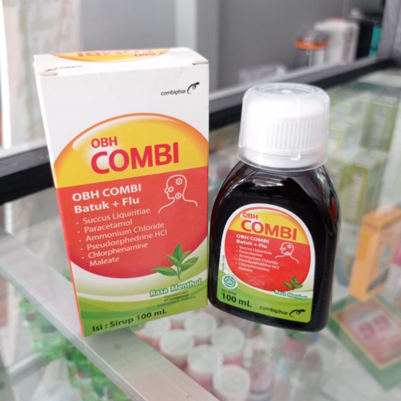 OBH COMBI PLUS DEWASA SIRUP 100 ML II BATUK PILEK