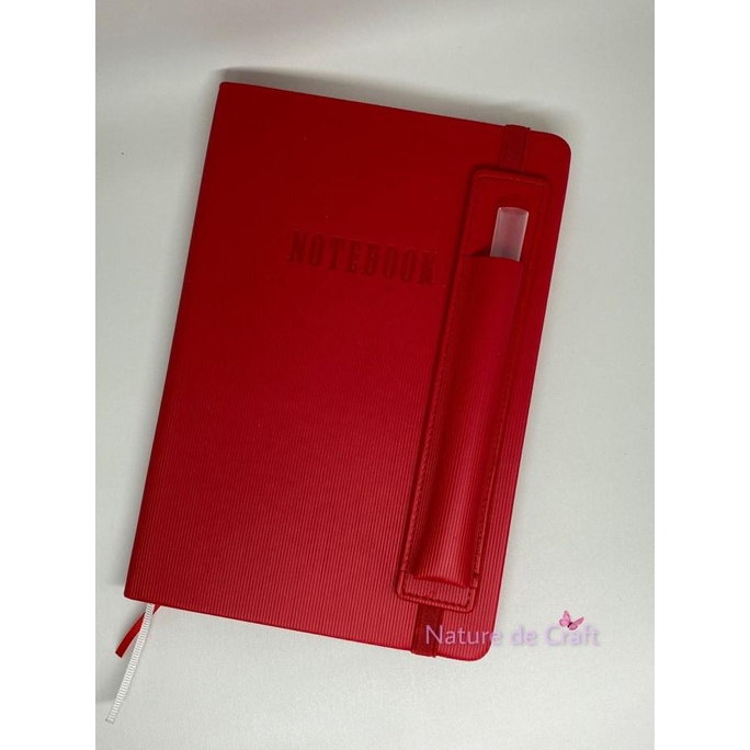 

Notebook / Journal Book / Buku Agenda / Buku agenda dengan tempat pena
