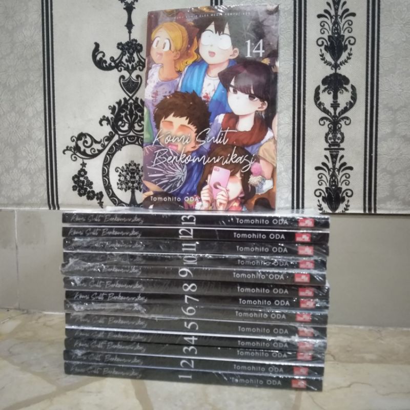 Komik komi sulit berkomunikasi set 1-14