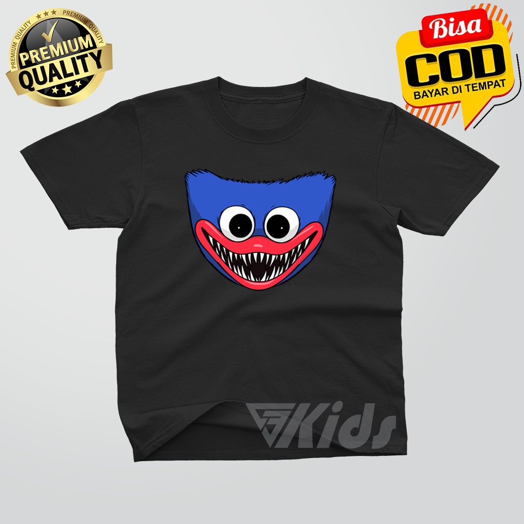BAJU ANAK MURAH KARAKTER HUGGY WUGGY - KAOS ANAK MURAH KARAKTER HUGGY WUGGY