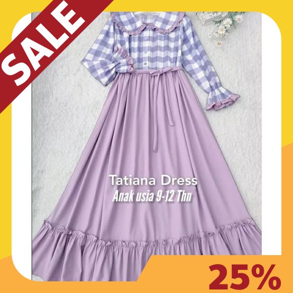 Baju Gamis Anak Cewe Umur 1 2 3 4 5 6 7 8 9 10 11 12 Tahun Bahan Katun Madina Mix Luxury Zara Terbar